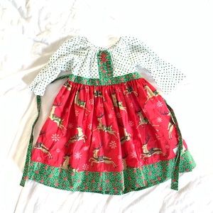 Eleanor Rose Reindeer Dress